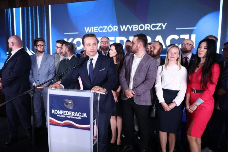 Czy Konfederacja ma zaskakującego głosu? Czy kandydował tylko po to, by przegrać?