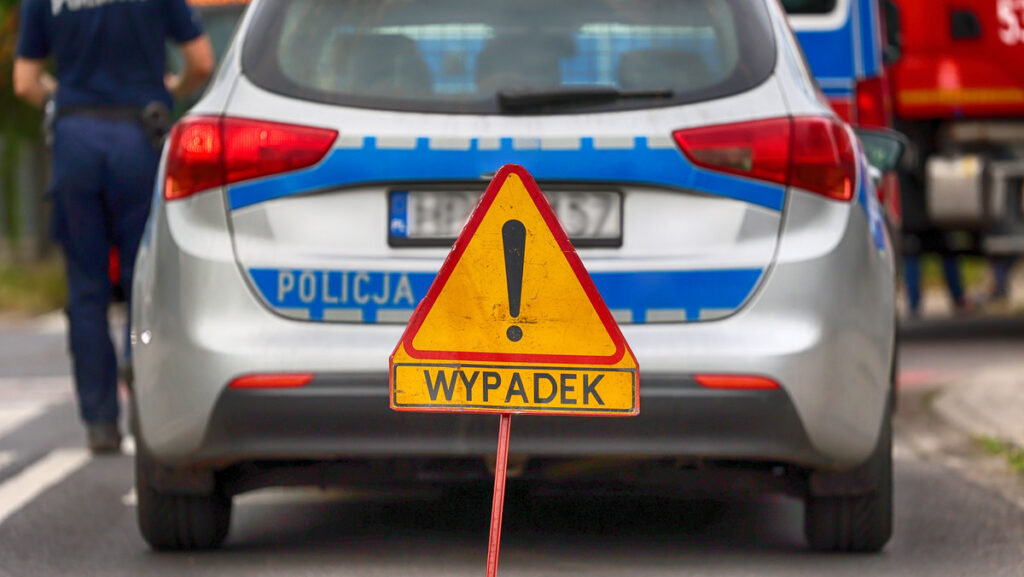 Kolizja czterech pojazdów na autostradzie A2 koło Łodzi. Tworzy się 10-kilometrowy korek