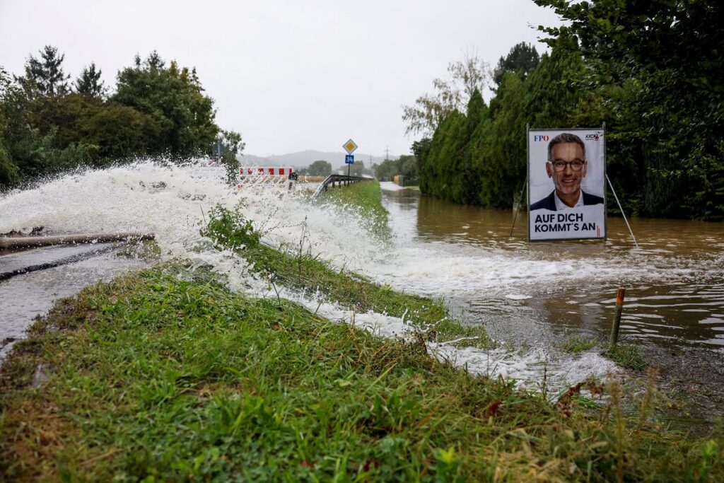 Klęska powodziowa w Austrii: Czy zagrozi ona skrajnej prawicy tuż przed wyborami?