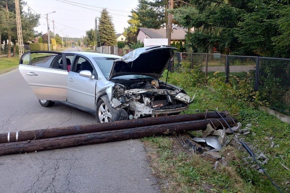 Kobieta wjechała samochodem w słup. To, co odkryli policjanci, przeszło ich wyobrażenia