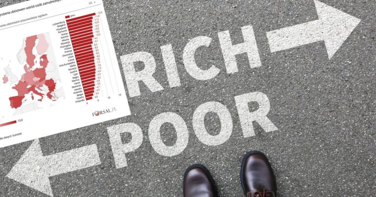 Oto kilka propozycji unikalnych tytułów o podobnym sensie: 1. Mimo zatrudnienia ryzykują ubóstwem – aż 8,2% pracowników w UE zagrożonych biedą [MAPA] 2. Pracują, lecz nie są wolni od biedy. 8,2% zatrudnionych w Unii Europejskiej wciąż mierzy się z ubóstwem [MAPA] 3. Zatrudnienie nie gwarantuje bezpieczeństwa finansowego. Co dwunasty pracownik w UE na granicy ubóstwa [MAPA] 4. Praca nie chroni przed biedą – 8,2% europejskich pracowników walczy z ubóstwem [MAPA] 5. Zatrudnieni, ale zagrożeni biedą. Skala problemu wśród pracowników UE według najnowszych danych [MAPA]